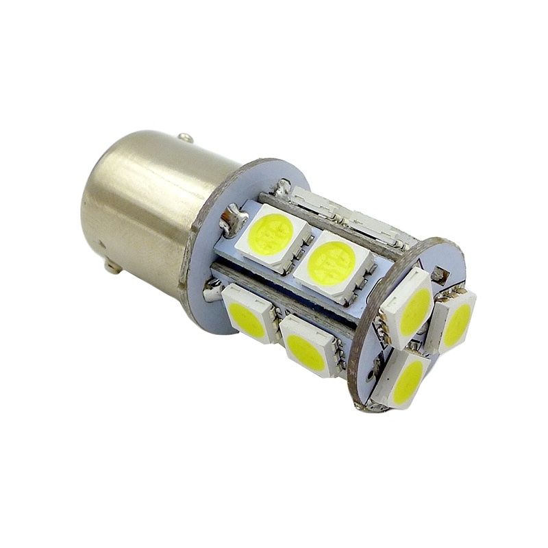 Купить S022B T15/белый/(BAY15d) 13SMD 5050 12V 2 contact, коробка 2 шт ...