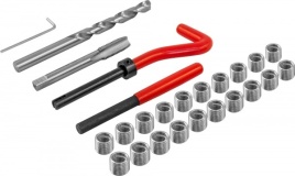 Набор для восстановления резьбы M7x1.0 Thorvik TRIS710 (53185) 25 предметов
