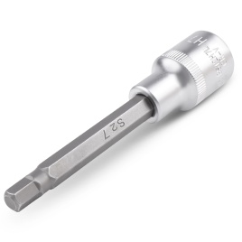 Головка со вставкой 1/2" шестигранной (7 мм, L=100 мм) AVS BS12H7L