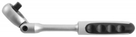 Трещоточная рукоятка с шарниром 3/8"DR, 72 зубца, Thorvik S2R472 (54324)