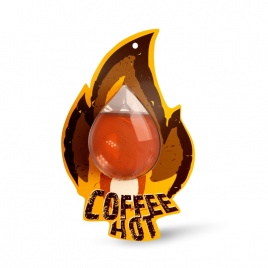 Ароматизатор AVS WDM-002 Fire Fresh (Coffee Hot/Кофе) (мембранный)