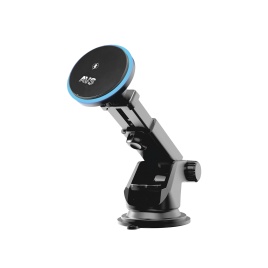 Держатель для смартфонов с беспр.зарядкой магнитный на приборную панель MagSafe AVS AH-01-WC