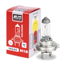 Галогенная лампа AVS Vegas H18.12V.65W.1шт.