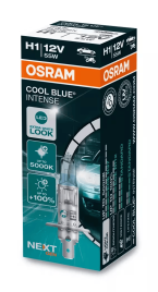 Автолампа галогенная H1 (55W P14.5s +100%) COOL BLUE INTENSE 5000K 12V OSRAM
