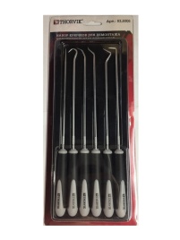 Набор крючков для демонтажа уплотнительных элементов, 6 предметов, Thorvik ELHK6 (53881)