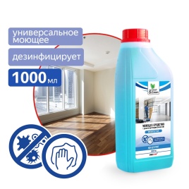 Моющее средство с дезинфицирующим эффектом "Disinfector" (концентрат) 1 л Clean&Green CG8005