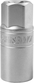 Свечная головка торцевая 1/2 DR, 21 мм, Jonnesway S17H4121