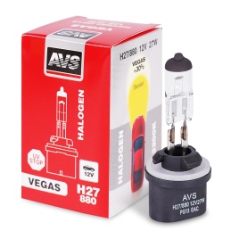 Галогенная лампа AVS Vegas H27/880 12V.27W.1шт.