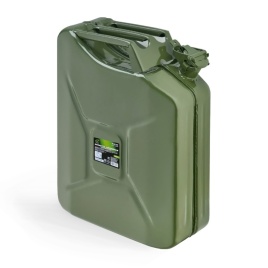Канистра топливная металлическая 20 Л (зеленая) JustTrend BJM-20 (уценённый товар)