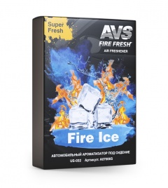 Ароматизатор Super Fresh (Огненный лёд/Fire Ice) (гелевый) AVS US-009