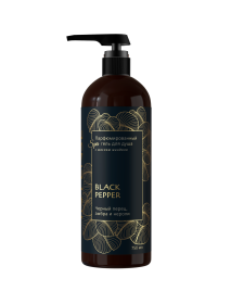 Гель для душа парфюм. Intense "Black pepper/чёрный перец" 750 мл. с дозатором Clean&Green CG8516