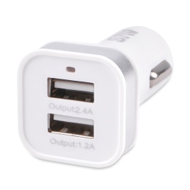 USB автомобильное зарядное устройство AVS 2 порта UC-323 (3,6А)