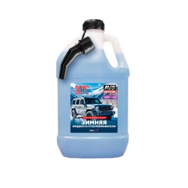 Зимняя жидкость стеклоомывателя -30С (ПЭНД) 3,8 л AVS AVK-974