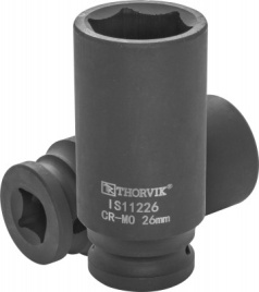 Головка торцевая ударная глубокая 1/2"DR, 26 мм, Thorvik IS11226 (53454)