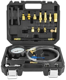 Манометр топливной системы в наборе с переходниками, Thorvik FPTK1 (53879)