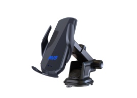 Держатель для смартфонов с беспр.зарядкой универсальный 2в1 AVS AH-03-WC