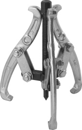 Съемник с тремя поворотными двусторонними захватами 75 мм, диапазон 40-76 мм, Thorvik AGP33