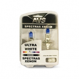 Газонаполненные лампы AVS "Spectras" 5000K H1 комплект 2+2 (T-10) шт.