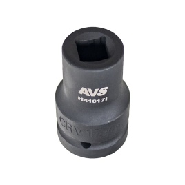 Головка торцевая для механического гайковерта 4-гранная 1''DR (17 мм) под футорку AVS H41017I
