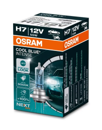 Автолампа галогенная H7 (55W PX26D +100%) COOL BLUE INTENSE 5000K 12V OSRAM