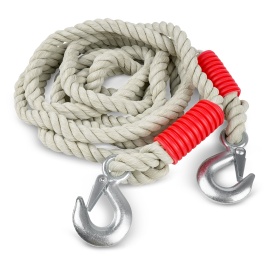 Трос-канат буксировочный с крюками AVS KT-5000 5т 4,5м, в пакете