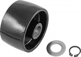 Неповоротное колесо для домкрата подкатного OHT230, Ombra OHT230WF (59014)