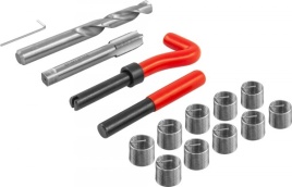 Набор для восстановления резьбы M12x1.25 Thorvik TRIS12125 (53178) 15 предметов