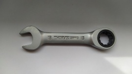 Ключ комбинированный трещоточный короткий, 13 мм, Thorvik CSRW13 (53522)