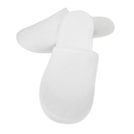 Тапочки из махры на подошве изолон HS-005 закрытый мыс CG8493