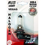 Галогенная лампа AVS Vegas в блистере HB4/9006.12V.55W.1шт.