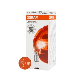 Лампа автомобильная P21/5W (21/5W BAY15D) ORIGINAL LINE 12V OSRAM