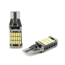 T151 T10/белый/ (W2.1x9.5d) CANBUS 45SMD 4014 12-24V W16W коробка 2 шт.