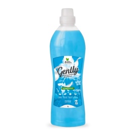 Кондиционер для белья Gently "Утренняя прохлада" (голубой), 1000 мл. Clean&Green CG8146