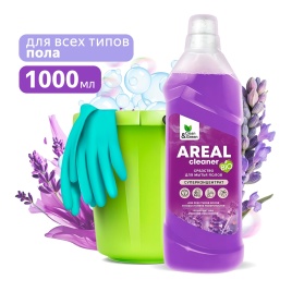 Моющее средство для мытья пола Areal "Лаванда" (концентрат) 1 л. Clean&Green CG8159