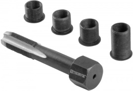 Набор для восстановления резьбы свечного отверстия М10х1.0, Thorvik GPTRK101, 5 предметов (53206)