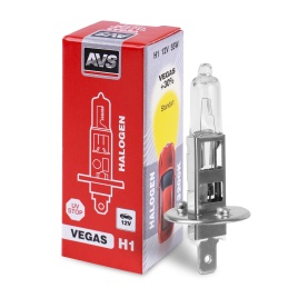 Галогенная лампа AVS Vegas H1.12V.55W.1шт.