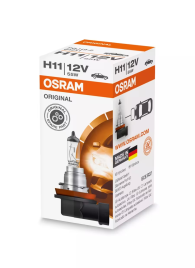 Автолампа галогенная H11 (55W PGJ19-2) ORIGINAL LINE 12V OSRAM
