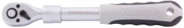Трещоточная рукоятка телескопическая 1/2"DR, 72 зубца, Thorvik S3R572 (54215)