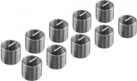 Набор вставок резьбовых M10x1.5 Thorvik WTRI1015 (10 предметов) 53191