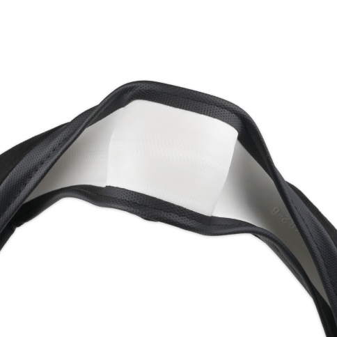 Спонжевая оплетка руля AVS SP-426S-B ( размер S, черный) - Серия "Sponge" фото 3