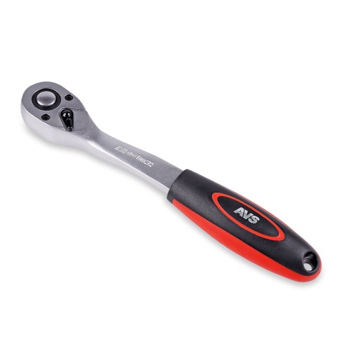 Рукоятка трещоточная 1/2"DR 72 зубца (пластиковая ручка) AVS RH11272 фото 4