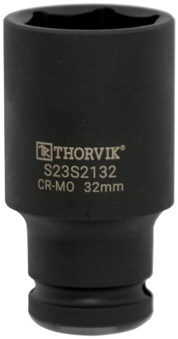 Головка торцевая ударная глубокая 1/2"DR, 34 мм, Thorvik S23S2134 (54443) фото 1
