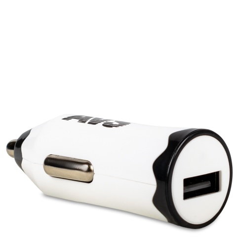 USB автомобильное зарядное устройство AVS 1 порт UC-311 (1,2А, белый) фото 4