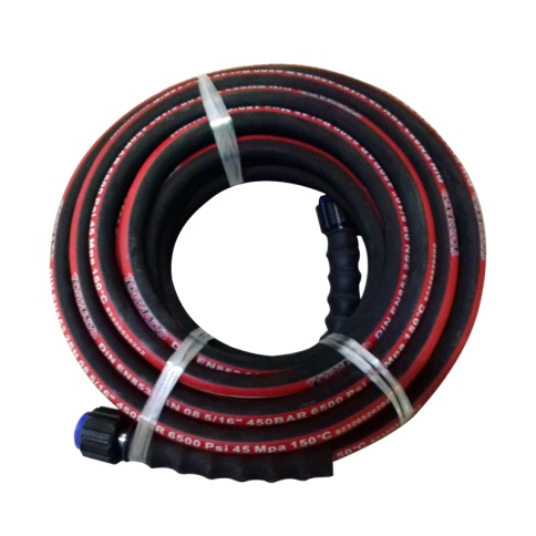 Шланг ВД  гайка-гайка 2SN-08 350 бар, 15 м. фото 1