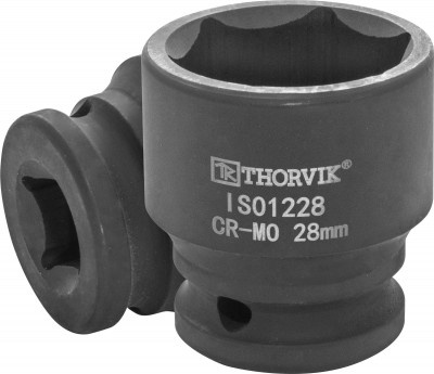 Головка торцевая ударная 1/2"DR, 28 мм, Thorvik IS01228 (53424) фото 1
