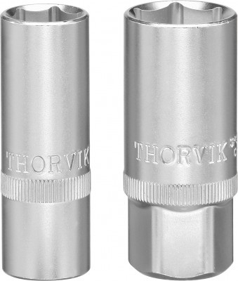 Головка торцевая свечная 3/8"DR, 21 мм, Thorvik S2S3121 (54335) фото 1