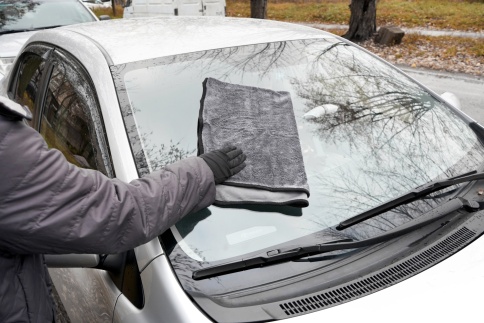 Микрофибровое полотенце для сушки кузова DM-0690 (60х90см)(1шт) фото 6