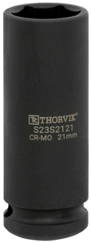 Головка торцевая ударная глубокая 1/2"DR, 27 мм, Thorvik S23S2127 (54437) фото 1