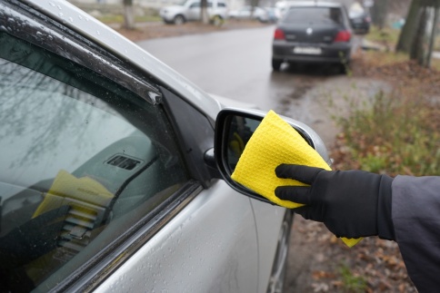 Полотенце для очистки стекла "Glass Towel" DM-0500 (40*40) фото 9