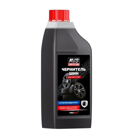 Чернитель шин BRILLIANT TYRE 1:4-7 (суперконцентрат) 1 л AVS AVK-796 фото 1